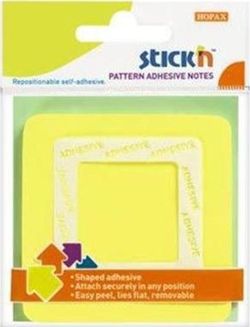 Not Kağıdı Stickn 70x70 Kare Şekilli Sarı 50Yaprak