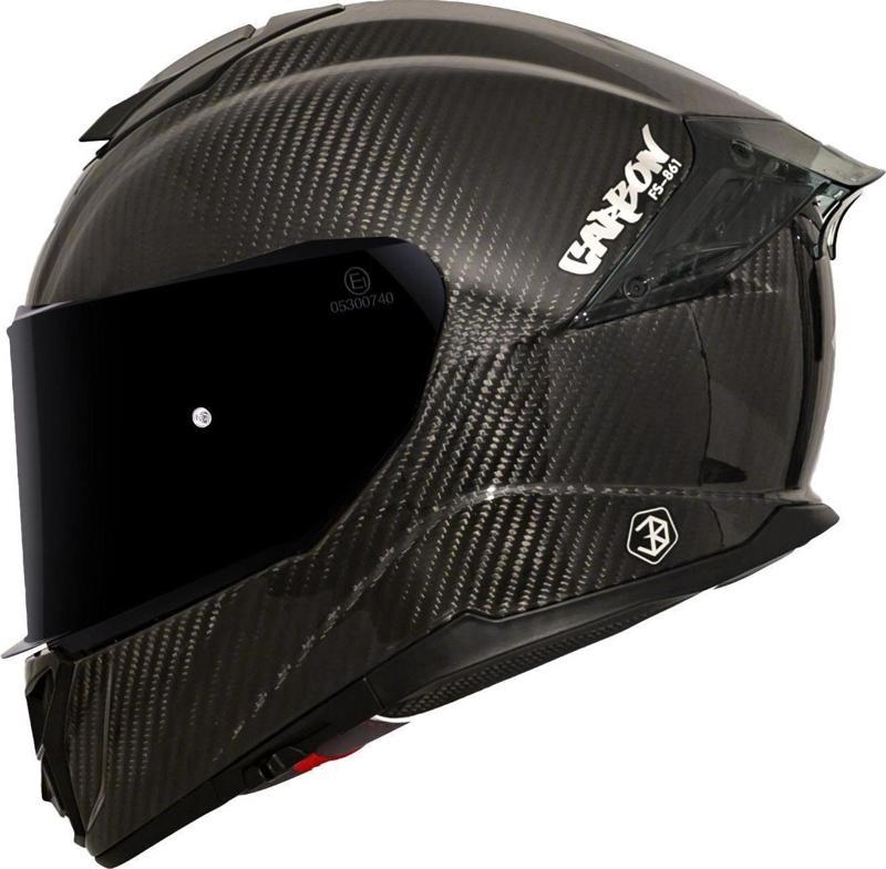 861 Carbon Full Face Motosiklet Kaskı