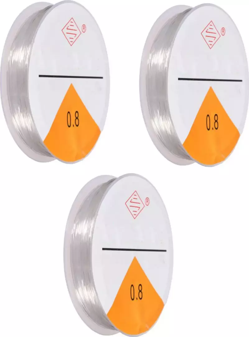 3X5 Metre Lastikli Misina Bileklik İpi 0,8 Mm