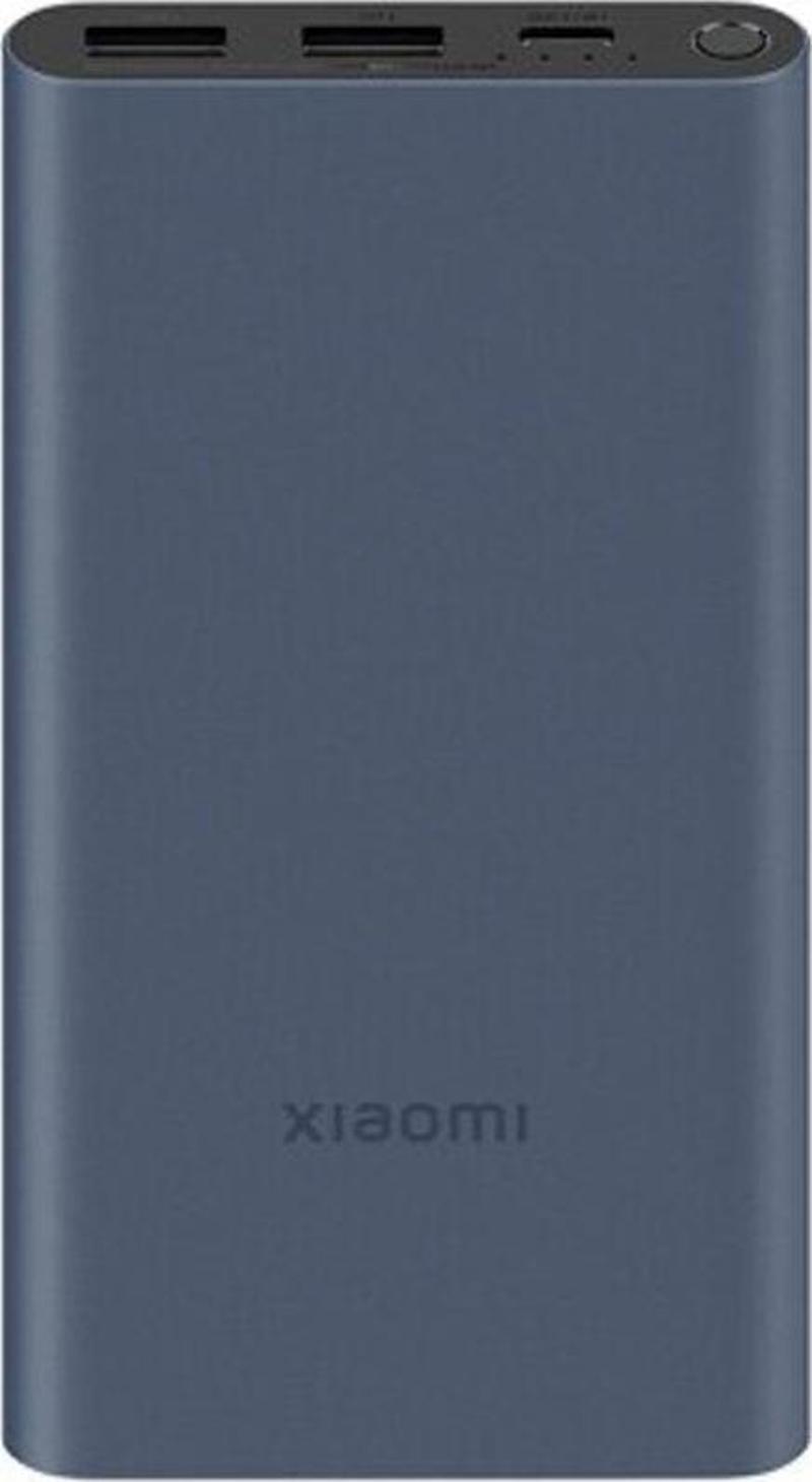 22.5W Powerbank Taşınabilir Hızlı Şarj Cihazı 10000 Mah Siyah Xiaomi Türkiye Garantili