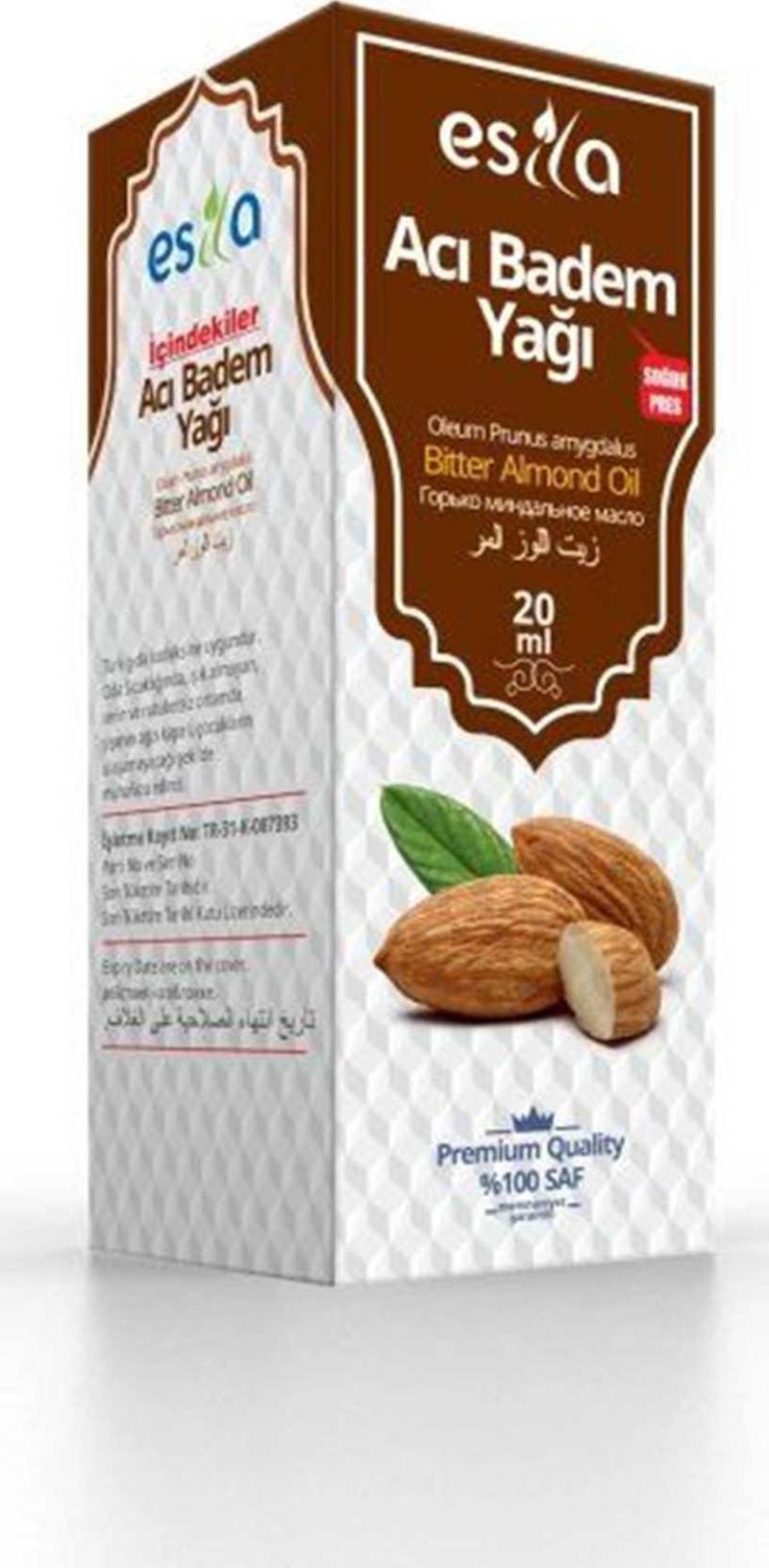 Acı Badem Yağı 20 Ml.