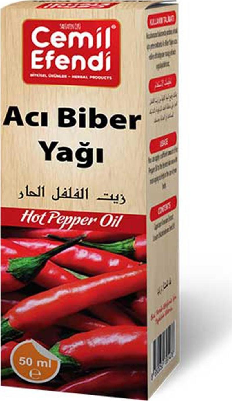 Acı Biber Yağı 50 Ml.