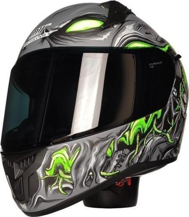 Pro Helmets M-801 Snake Full Face Motosiklet Kaskı