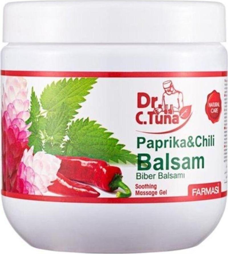 Dr. C.Tuna Çift Etkili Biberli Balsam Masaj Jeli 500 Ml
