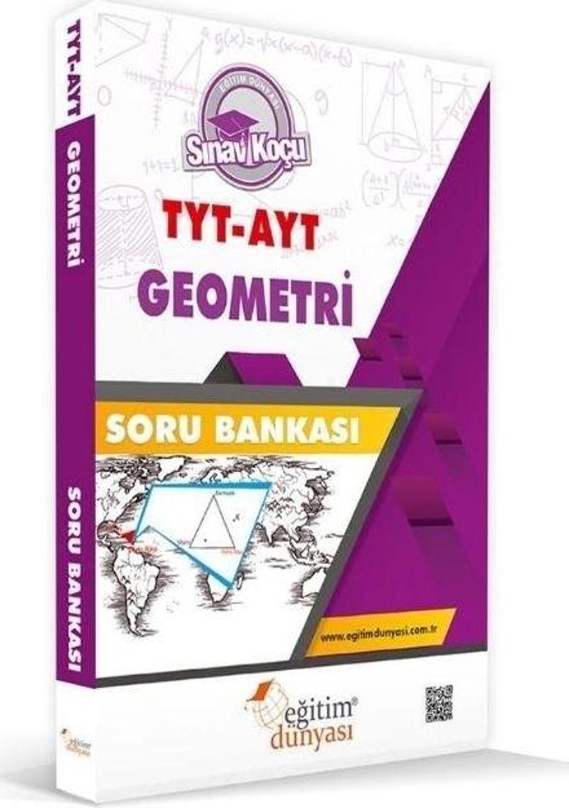 TYT AYT Geometri Sınav Koçu Soru Bankası Eğitim Dünyası Yayınları