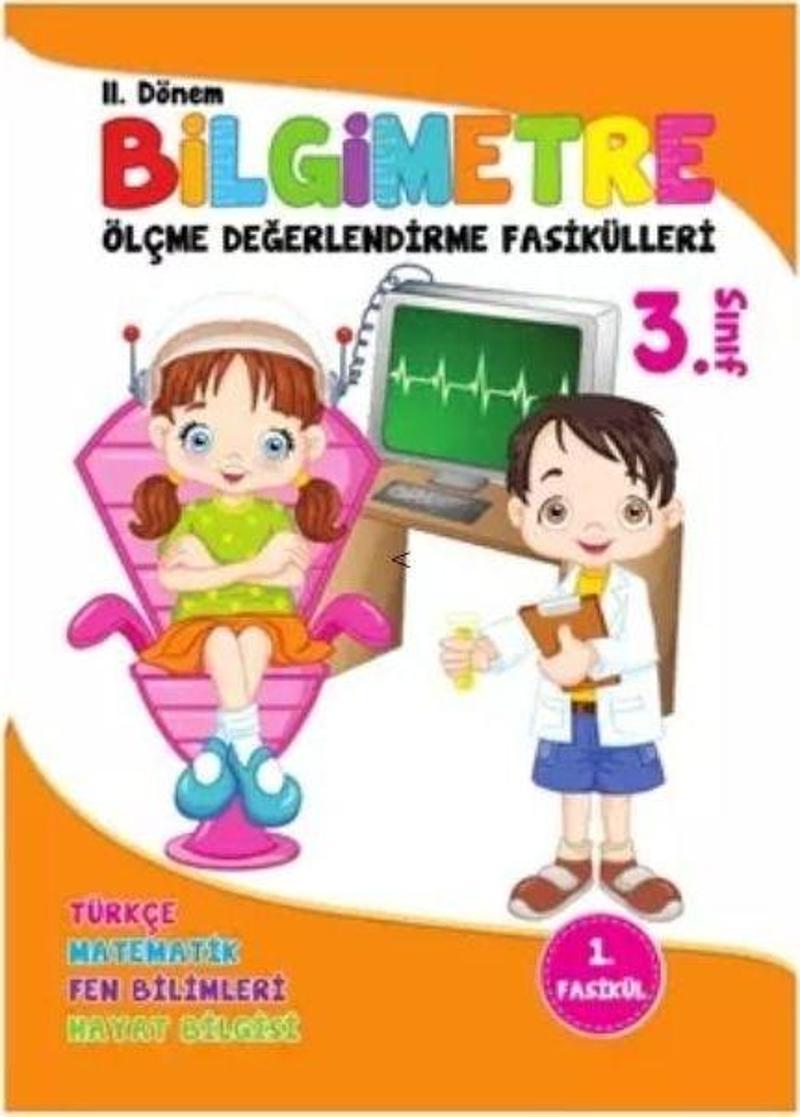 Gendaş Yayınları Bilgimetre 3. Sınıf 2.Dönem Ölçme Değerlendirme Fasikülleri