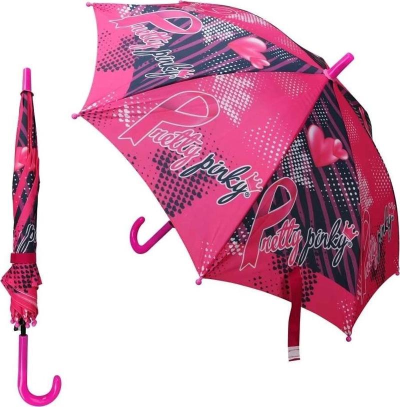 2061 Pretty Pinky Çocuk Şemsiyesi 45 cm -Sunman