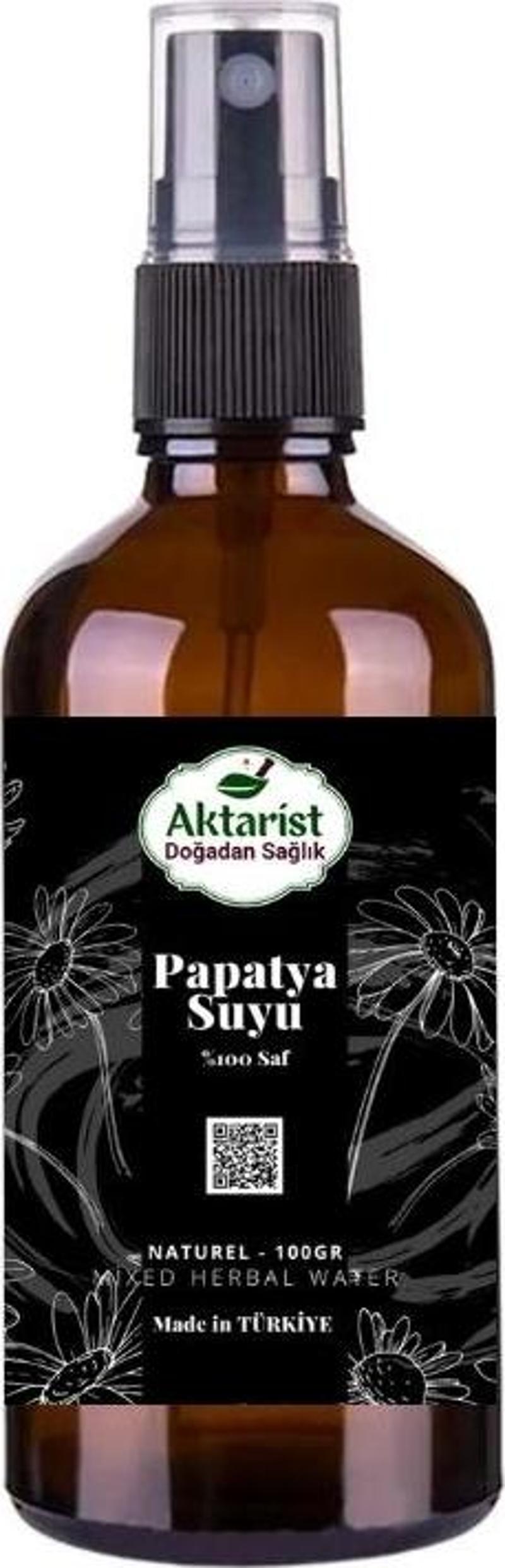 Saf Papatya Suyu 100ml Cam Sprey Şişe