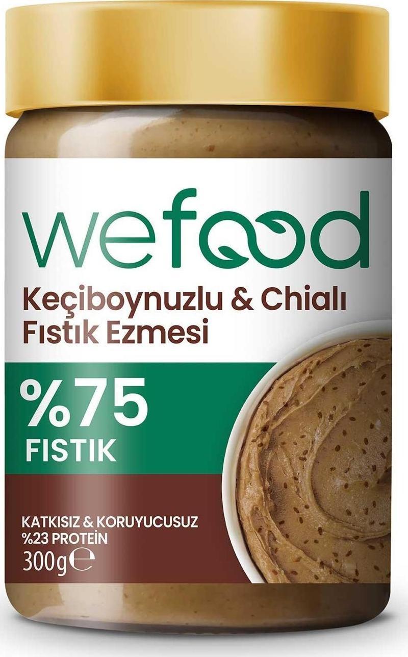 Keçiboynuzlu & Chialı Fıstık Ezmesi 300 g