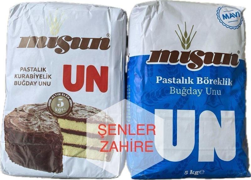 - 5 Kg Pastalık Kurabiyelik Ve 5 Kg Pastalık Böreklik Buğday Unu - 2 Li Ekonomik Ürün