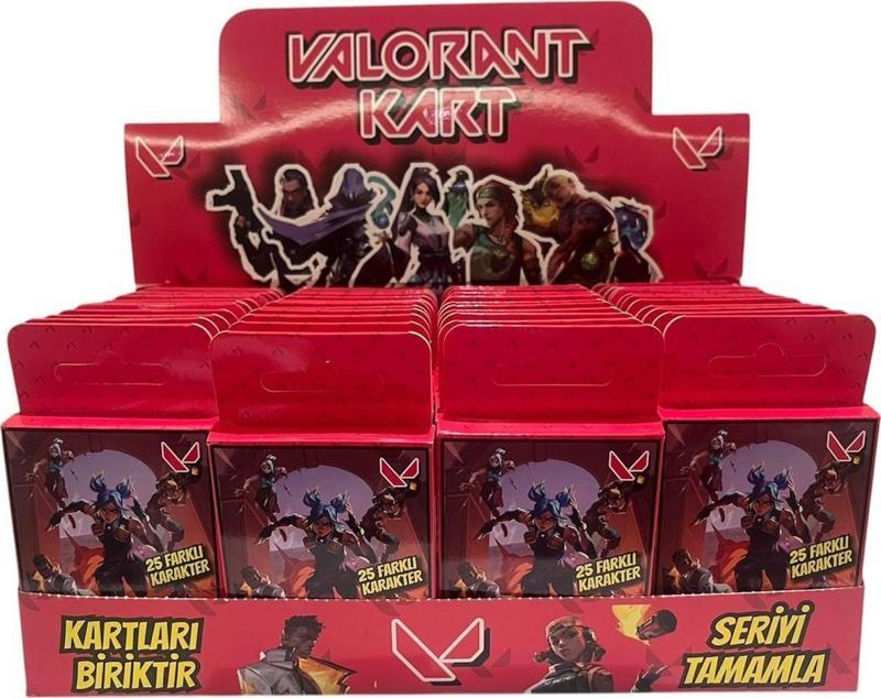 Valorant Oyun Kartları 10 Kart 50 Farklı Karakter