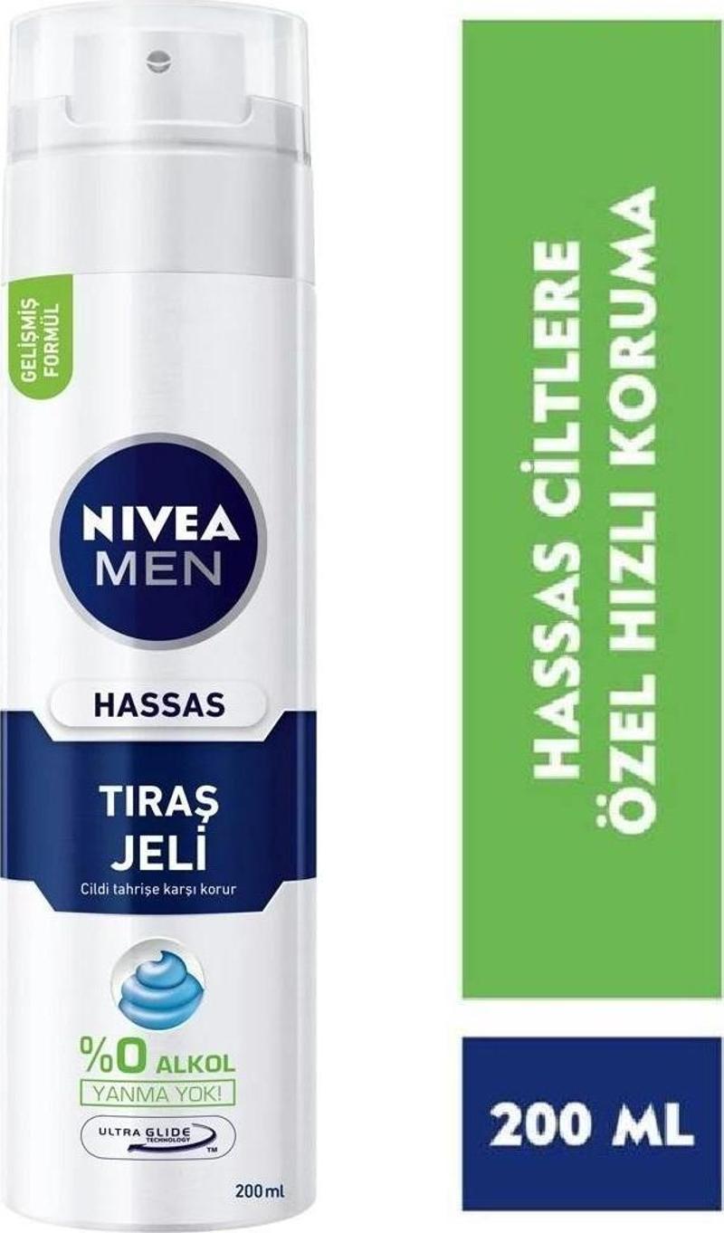 NIVEA Hassas Tıraş Jeli 200ml