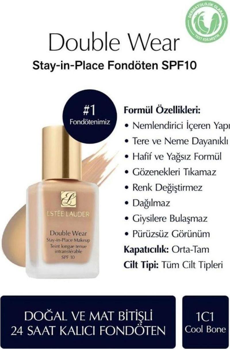 1C1 Doublewear Esteelauder Coolbone Fondöten