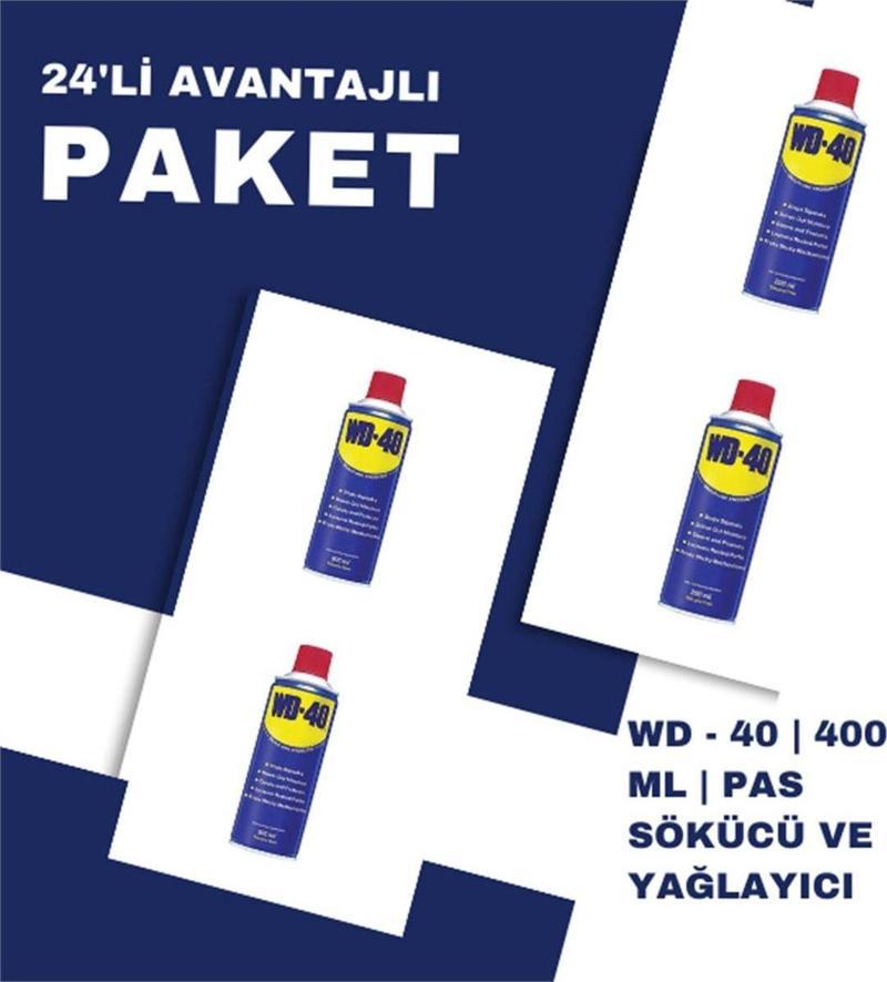 Wd - 40 | 350 Ml Smart Straw | Pas Sökücü Ve Yağlayıcı - 24 Adet