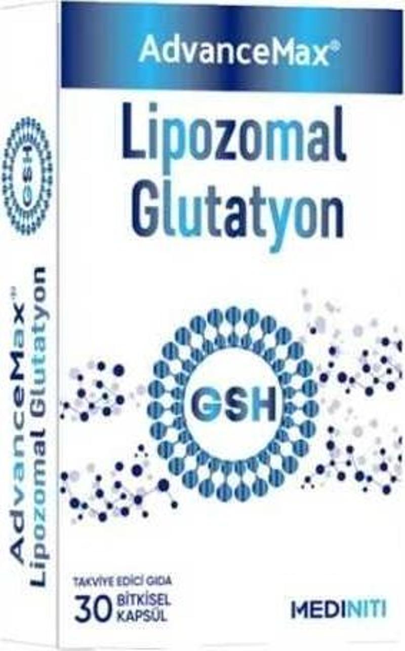 AdvanceMax Lipozomal Glutatyon 30 Bitkisel Kapsül