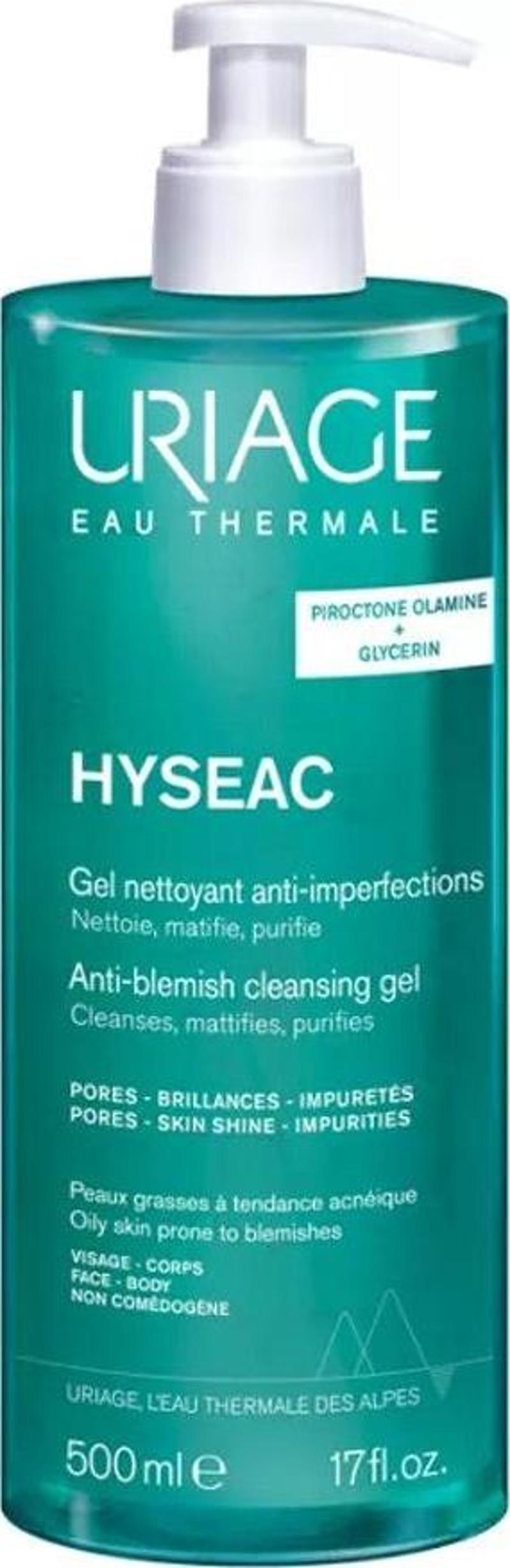 Eau Thermale Hyseac Leke Karşıtı Temizleme Jeli 500ml