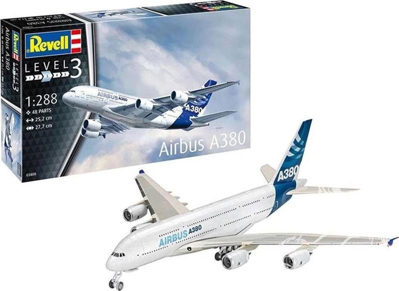 Maket Model Set Uçak Airbus A380 63808