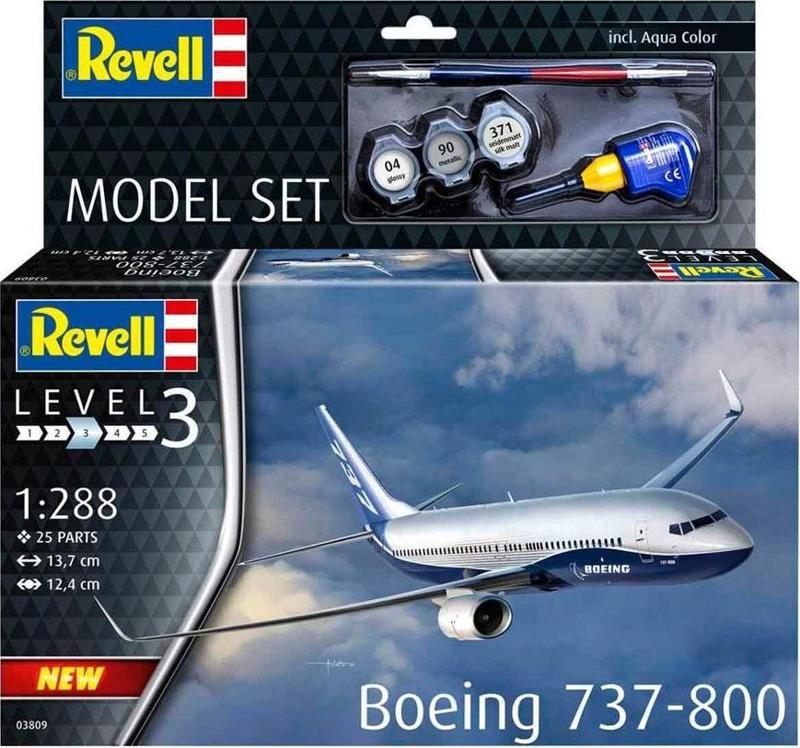 Maket Model Set Uçak Boeing 737-800 63809