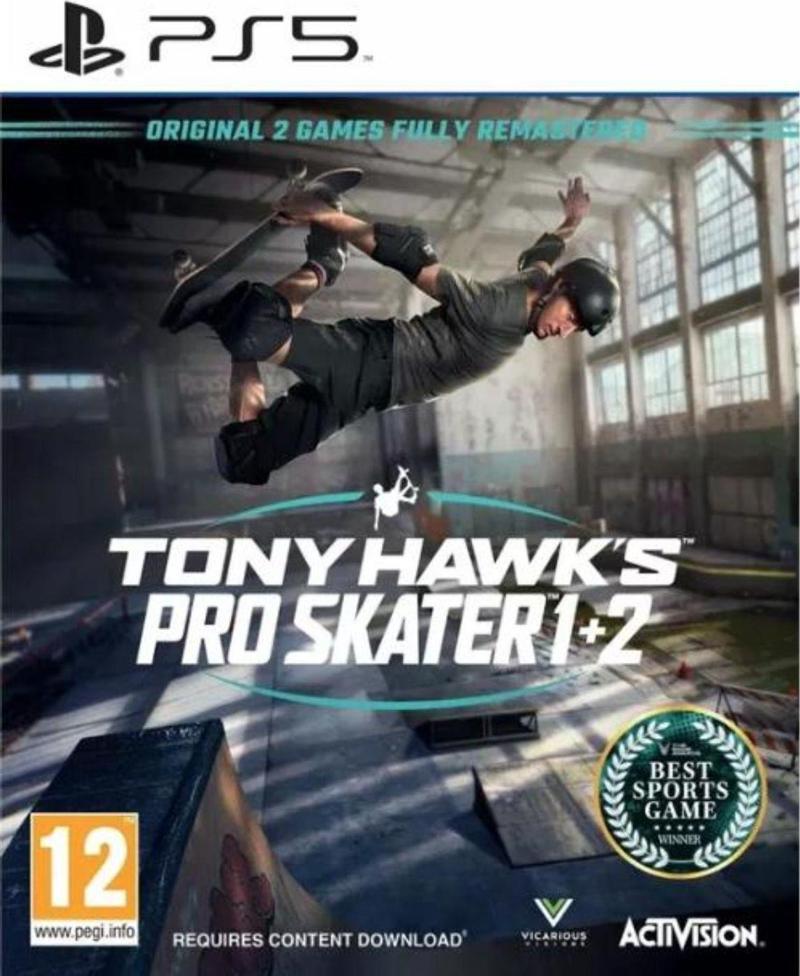 Tony Hawk Pro Skater 1+2 Standard Edition Playstation 5 Ps5 Oyun