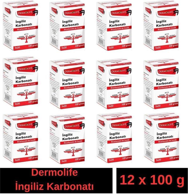 İngiliz Karbonatı 12 X 100 G 12 Li Set