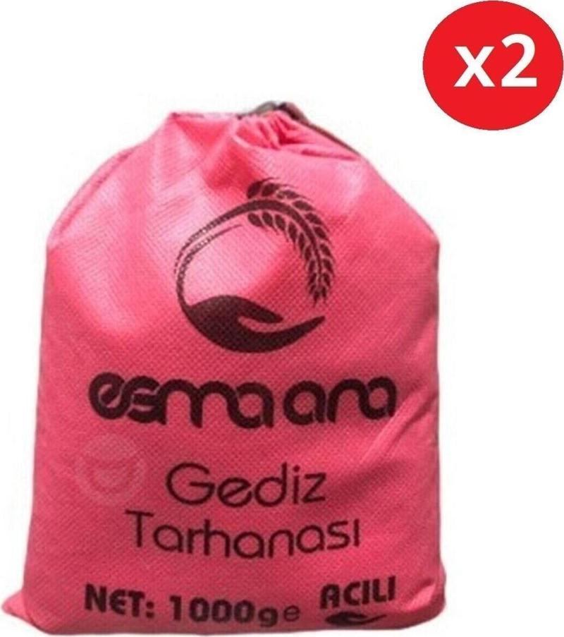Gediz Tarhanası 2 Adet 1000Gr(Acı) Tarhana