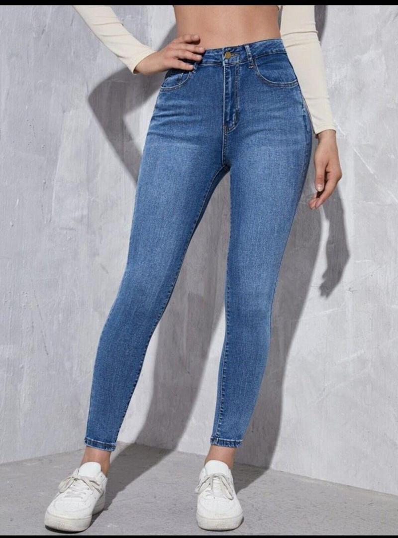 2003 Kadın Likralı Skinny Slim Fit Jeans Kot Denim Pantolon