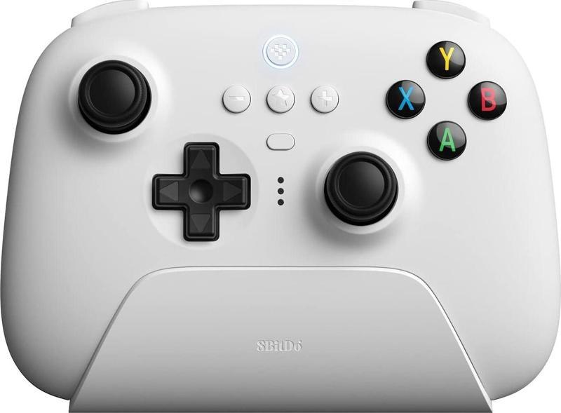 Ultimate 2.4G Controller Ve Şarj Dock - Beyaz, Windows, Android PC Ipad Uyumlu