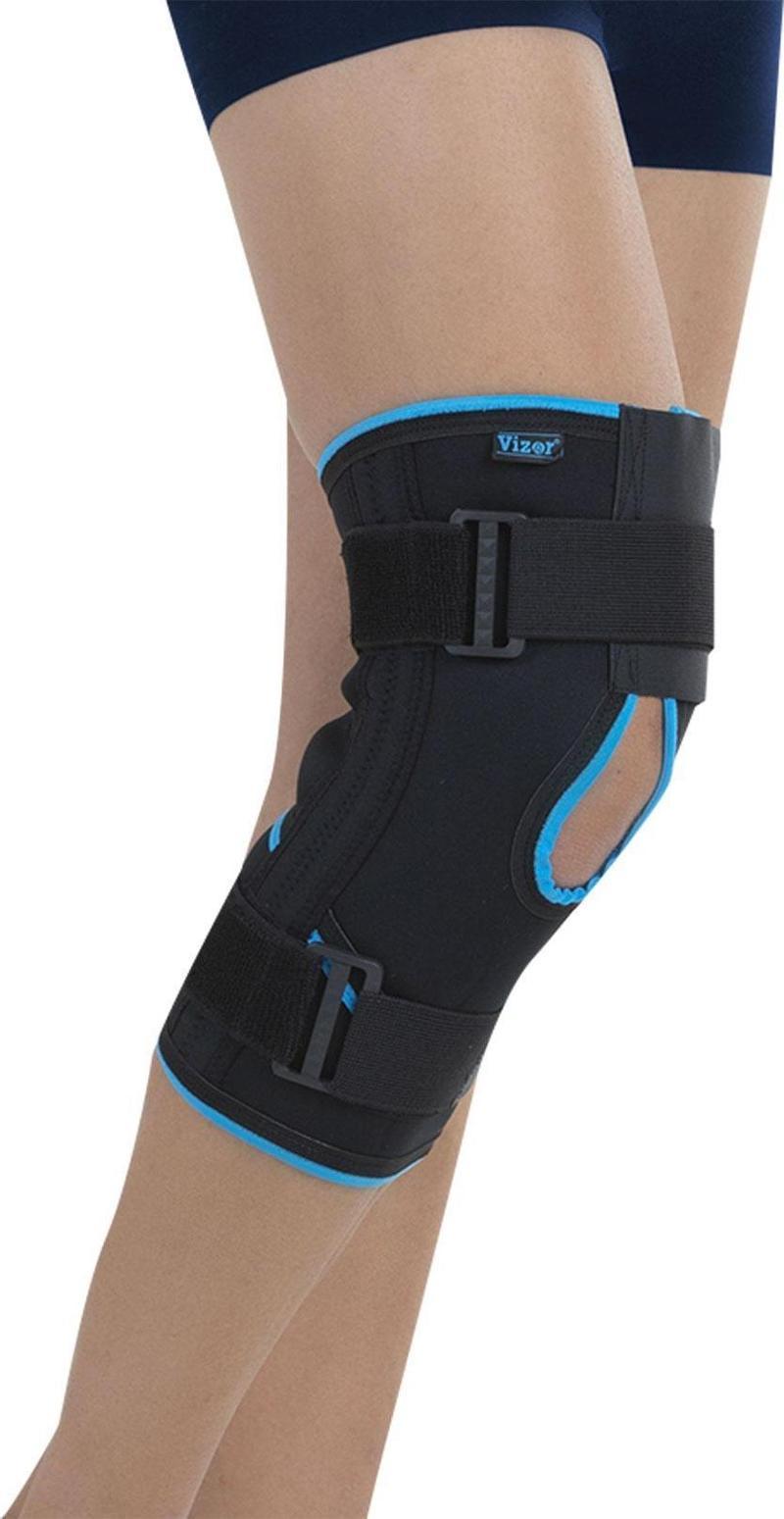 CODE 503-A Patella ve Ligament Destekli Önü Yarım Açık Dizlik