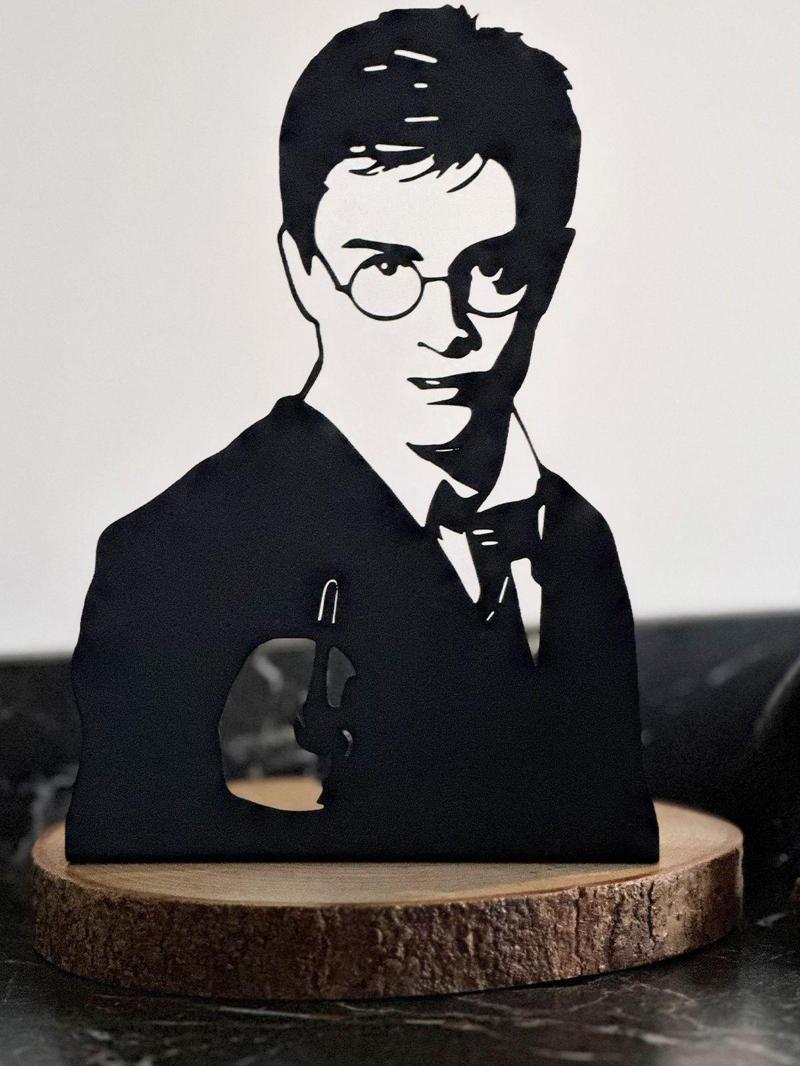 Harry Potter Ayaklı Masa Dekoru, Dekoratif Masa Süsü, Raf Dekor, Biblo, Ofis Masa Dekorasyonu