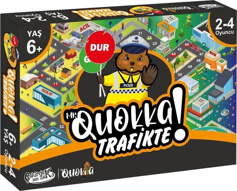 Quokka Trafikte Eğlenceli Trafik Oyunu