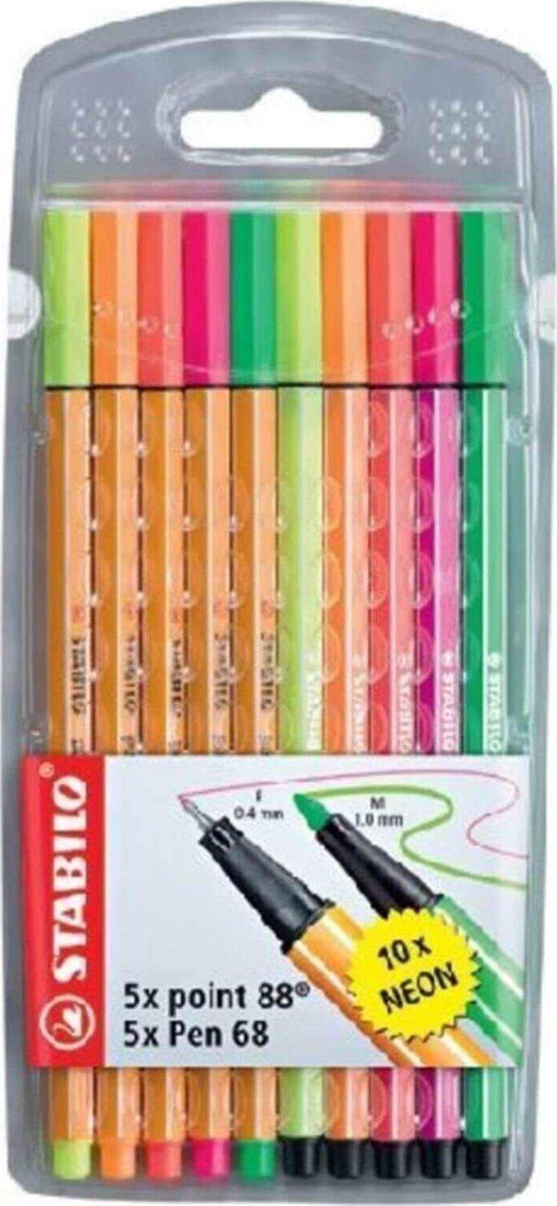 Point 88 + Pen 68 Neon 10`Lu Paket