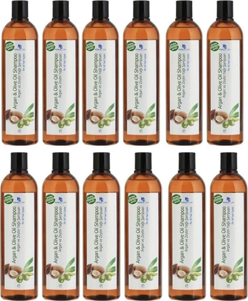 Argan Yağlı Şampuan 700 Ml X 12 Adet