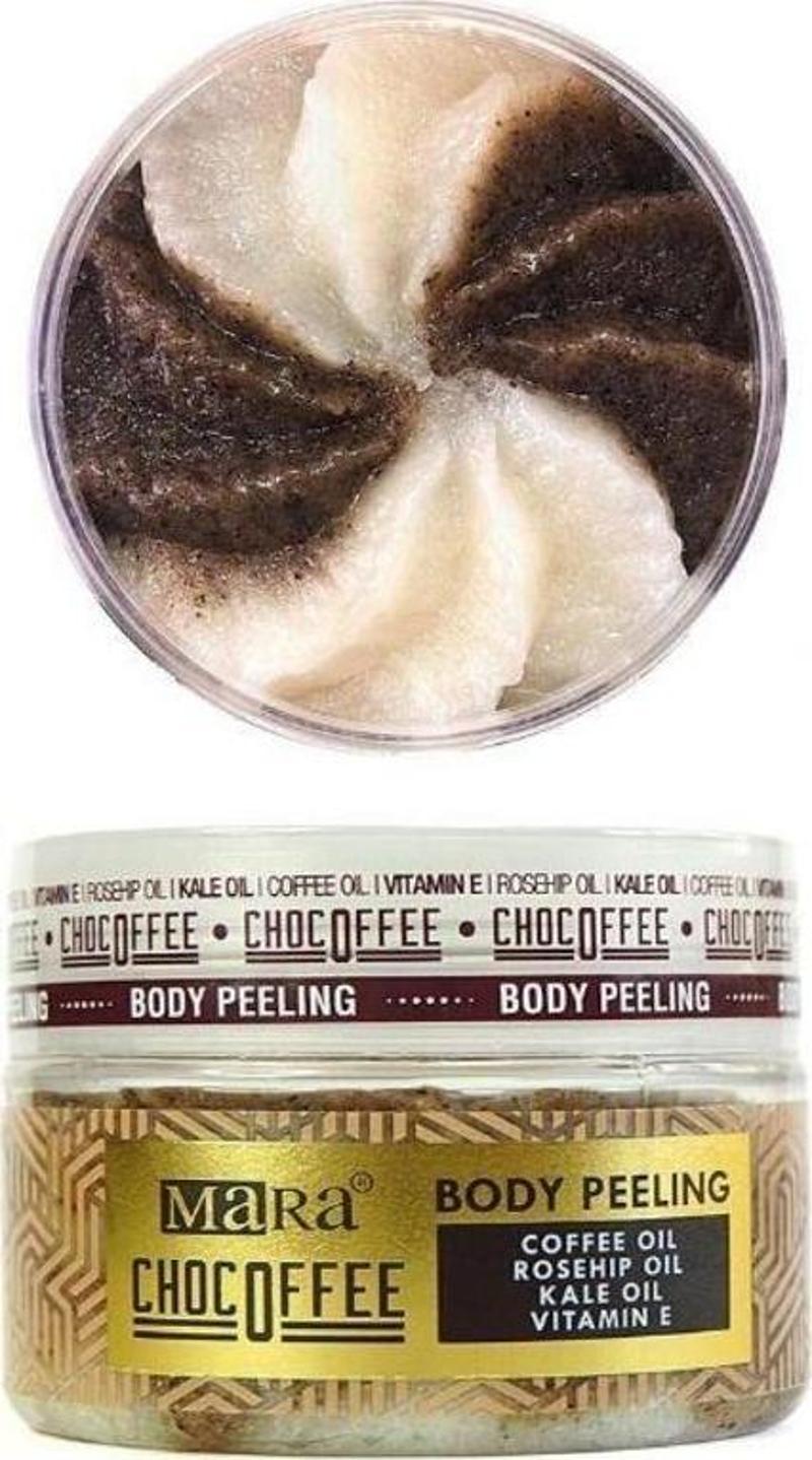 Chocoffee Değerli Yağlar Içeren Çikolata Kahve Vücut Peelingi 300 Gr