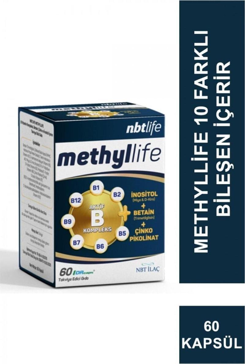 Nbt İlaç Nbt Life Methyllife 60 Kapsül