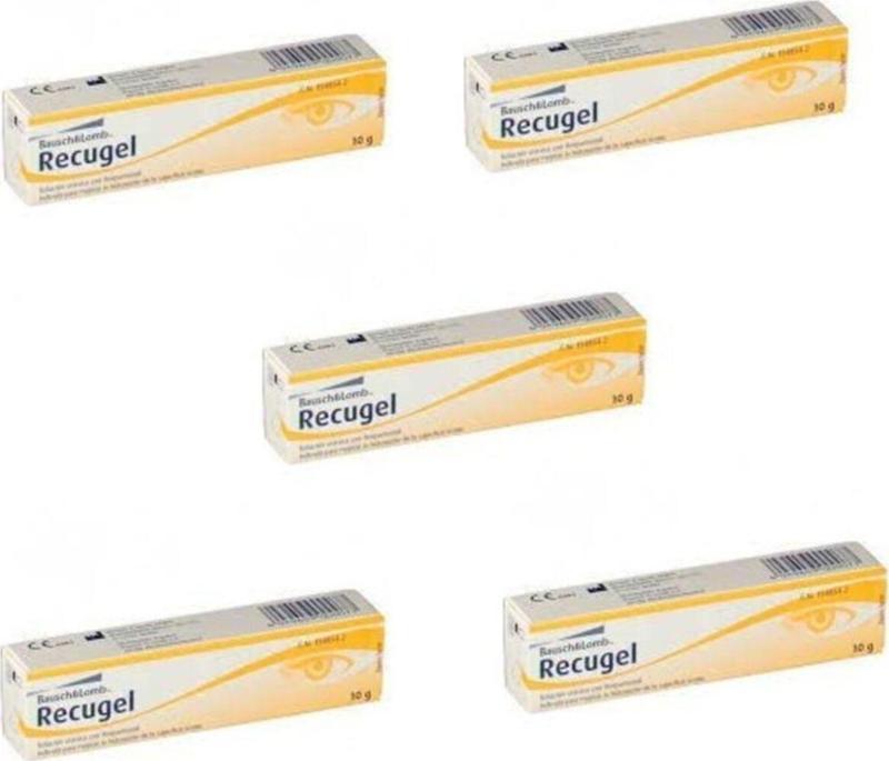 Bausch & Lomb Recugel 10 Gr Göz Jeli 5 Adet