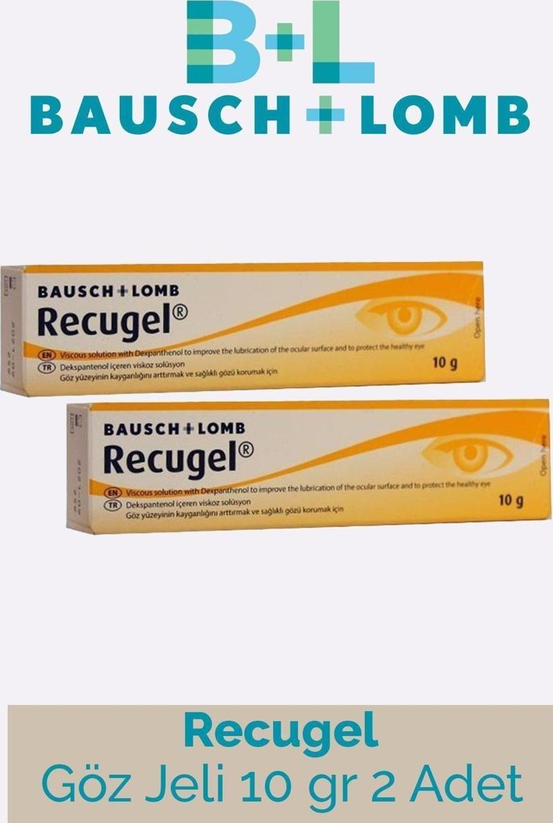 Bausch & Lomb Recugel Göz Jeli 10 Gr 2 Adet