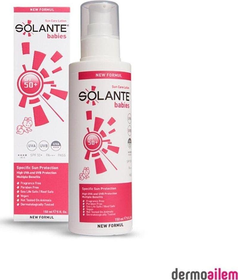 Babies Güneş Losyonu Spf 50 Faktör 150 Ml