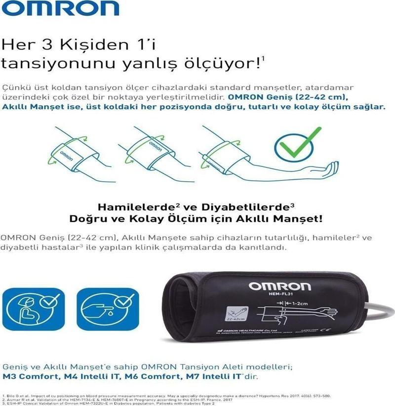 M7 Intelli 2 Kullanıcılı Akıllı Telefonlar Ile Uyumlu Akıllı Üst Koldan Ölçer Dijital Tansiyon Aleti