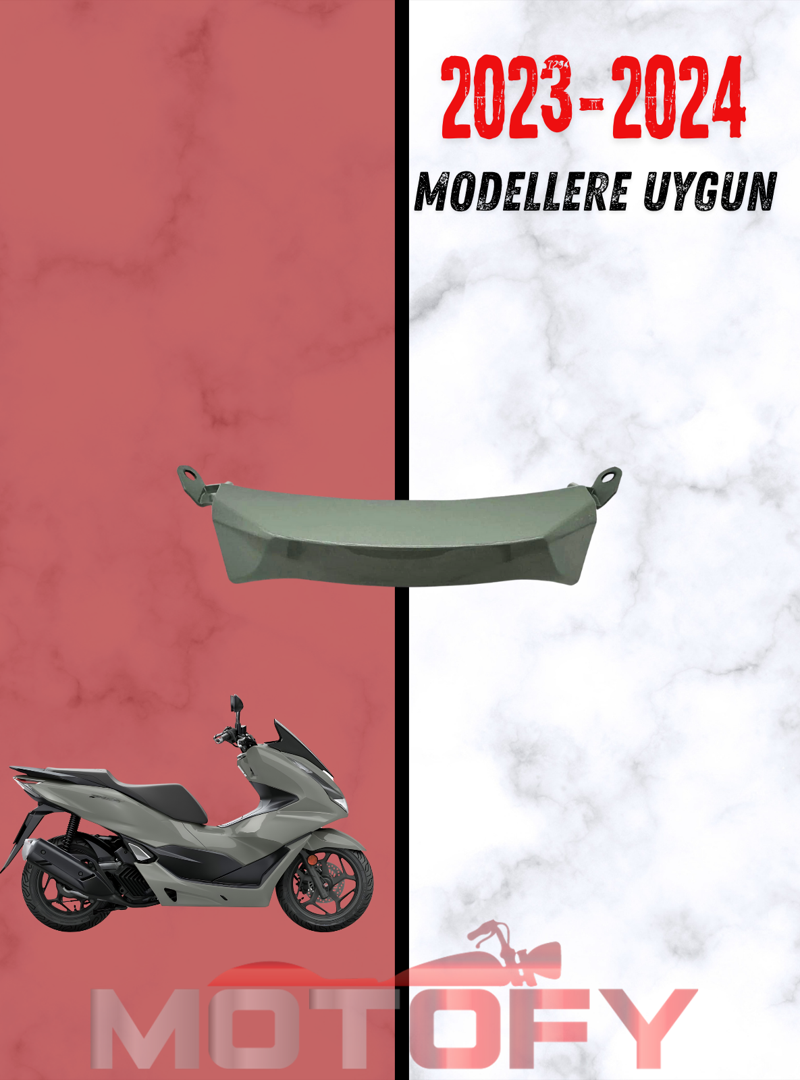 HONDA PCX 125 2023 - 2024 ÖN GRENAJ ORTA PARÇA - FAR ALTI NARDO GRİ ORİJİNAL - 64503-K1Z-J10YG