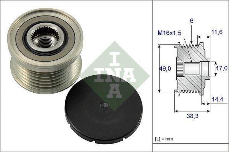 ALTERNATOR KASNAGI BMW E81 E87 E46 E90 E60 E64 E63 E65 E83 Z4 E85