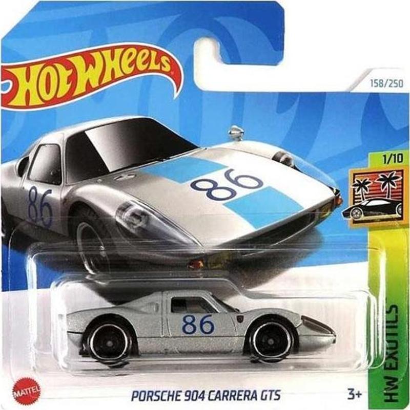 Hot Wheels Porsche 904 Carrera GTS Gri 1 64 Idefix