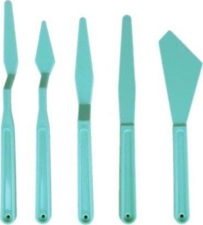 Plastik Spatula Set 5 li