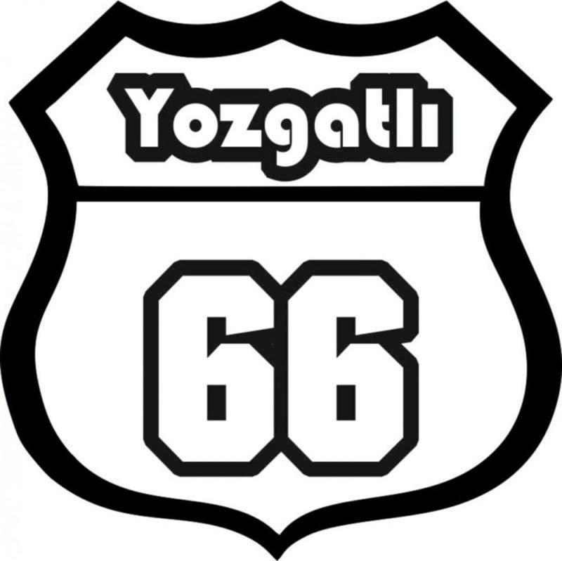 66 Plaka Numarası Sticker Araba Yapıştırma