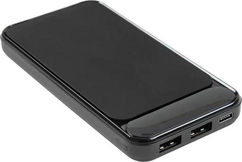 S-LINK IP-G2710 10000 MAH POWERBANK 2 USB PORT SİYAH LCD GÖSTERGELİ POWERBANK