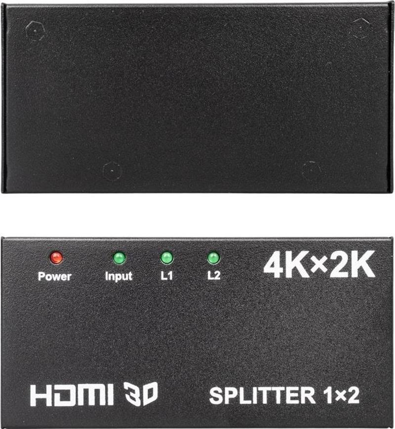 Ayt Fully G-538f 2 Port Hdmi Splitter Dağıtıcı 2 Li Hdmi Çoklayıcı