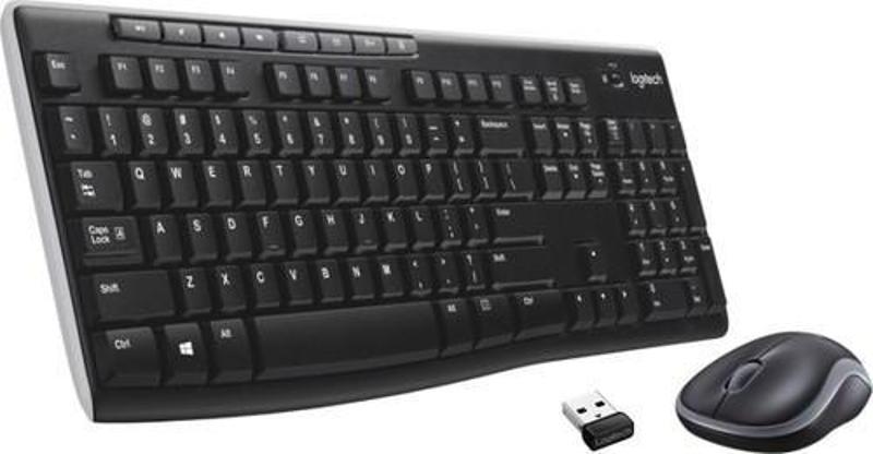 LOGITECH MK270 SİYAH KABLOSUZ Q KLAVYE SET