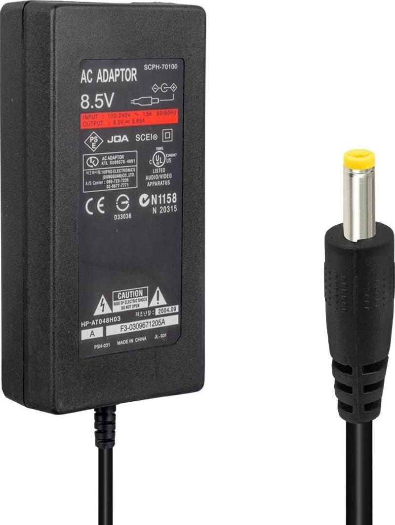 Ayt Sony Playstation 2 Adaptörü 8.5 Volt 5.65 Amper 4.8x1.7 Uçlu Adaptör