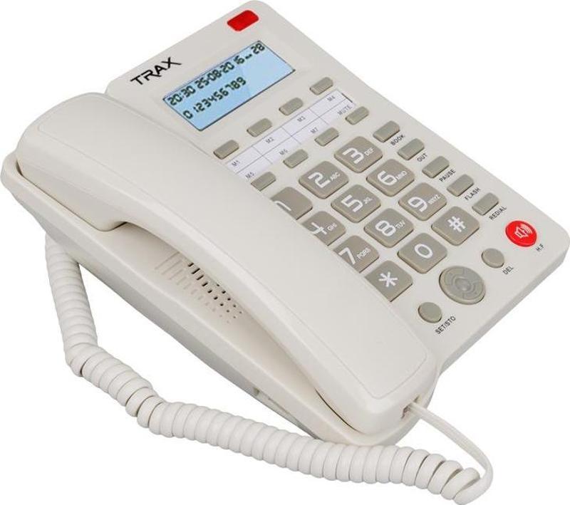 TC-605 EKRANLI MASAÜSTÜ KABLOLU TELEFON