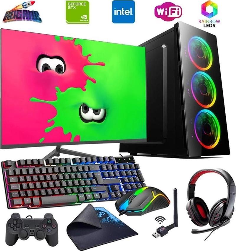 INTEL I5 4N 8GB 480GB SSD 4GB GT740 24" Monitörlü Oyun Bilgisayarı (Gaming SET)