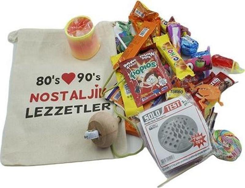 Kese Nostaljik Hediye Paketi 80'ler 90'lar